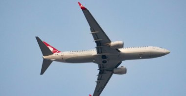 A Turkish Airlines Boeing 737-800 lands at Thessaloniki Airport, Thessaloniki, Greece, Aug. 16, 2021. (Reuters Photo)