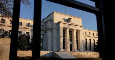 The Federal Reserve building is seen in Washington, U.S., Jan. 26, 2022. (Reuters Photo)