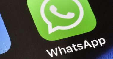  A WhatsApp icon is displayed on an iPhone in Gelsenkirchen, Germany Nov. 15, 2018. (AP File Photo)