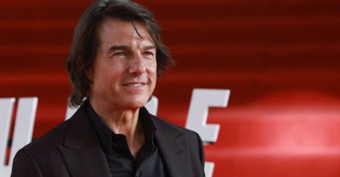 Tom Cruise poses as he attends the premiere of the film &quot;Mission: Impossible - The Final Reckoning&quot; at the Auditorio Nacional, Mexico City, Mexico, May 20, 2025. (Reuters Photo)