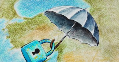 "Türkiye&#039;s cybersecurity steps are directly aligned with the country&#039;s foreign policy priorities, security strategies and counterterrorism approach." (Illustration by Erhan Yalvaç)