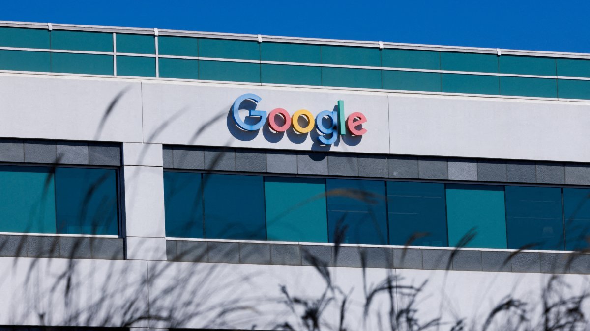 The logo of Google is shown on a building in San Diego, California, U.S., Oct. 9, 2024. (Reuters Photo)
