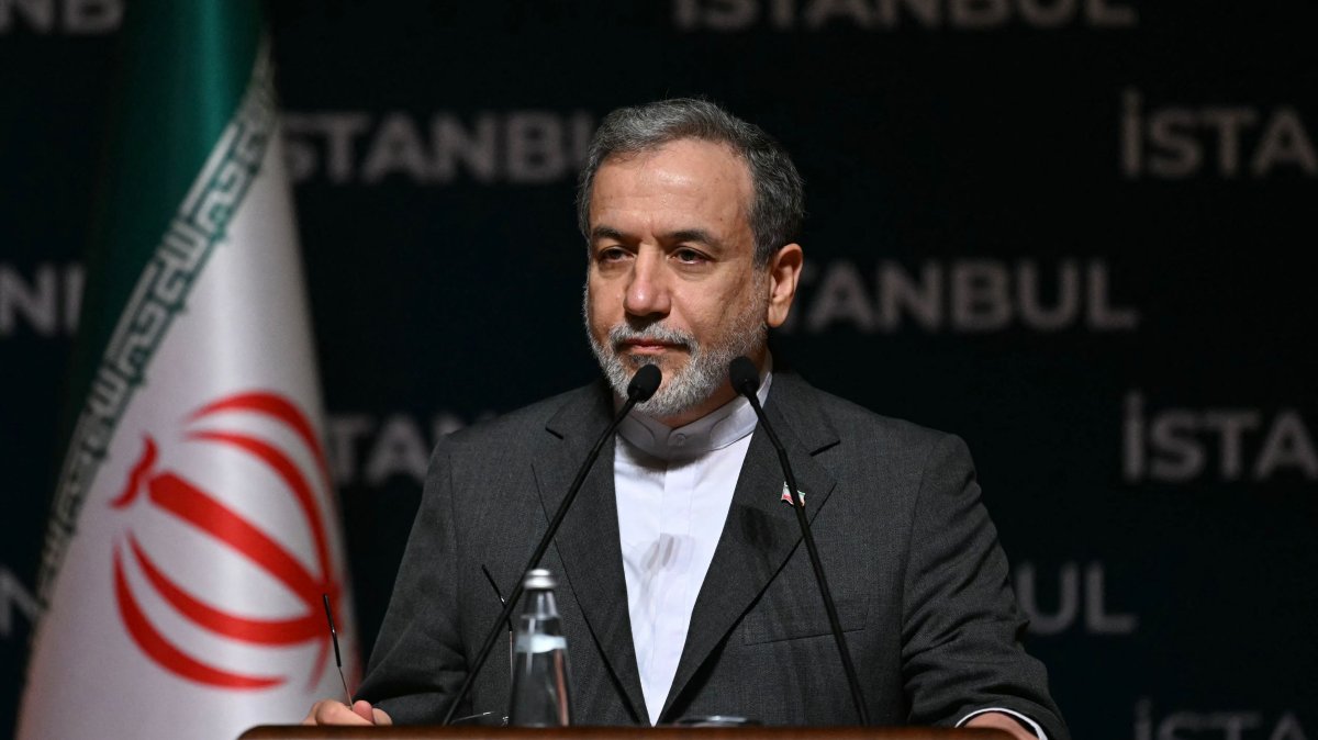Iran Foreign Minister Abbas Araghchi speaks during a press conference in Istanbul, Türkiye, June 22, 2025. (AFP Photo)