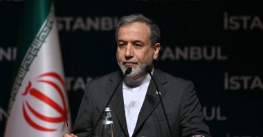 Iran Foreign Minister Abbas Araghchi speaks during a press conference in Istanbul, Türkiye, June 22, 2025. (AFP Photo)