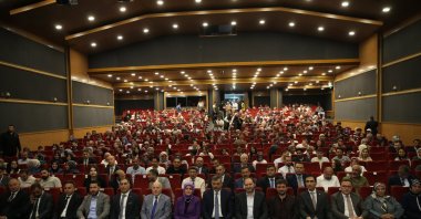 Participants gather for Yeşilay Erzurum’s “Can Erzurum” event, Erzurum, Türkiye, June 19, 2025. (AA Photo)