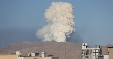 Smoke rises following an Israeli attack, Tehran, Iran, June 18, 2025. (Reuters Photo)