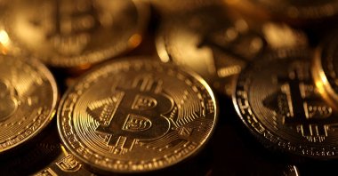 Representations of cryptocurrency Bitcoin are seen in this illustration taken on Nov. 25, 2024. (Reuters Photo)