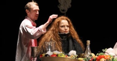 A scene from the play &quot;Seagull.&quot; (Courtesy of Stage Russia)