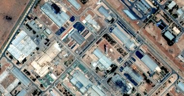 This satellite image shows destroyed buildings at the Isfahan nuclear enrichment facility after it was hit by Israeli strikes, Isfahan, central Iran, June 14, 2025. (AFP Photo)