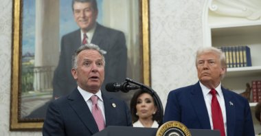 U.S. Special Envoy to the Middle East Steve Witkoff makes a statement at the swearing-in ceremony for Jeanine Pirro, as interim U.S. Attorney for the District of Columbia, in the Oval Office at the White House in Washington, D.C., May 28, 2025. (EPA File Photo)