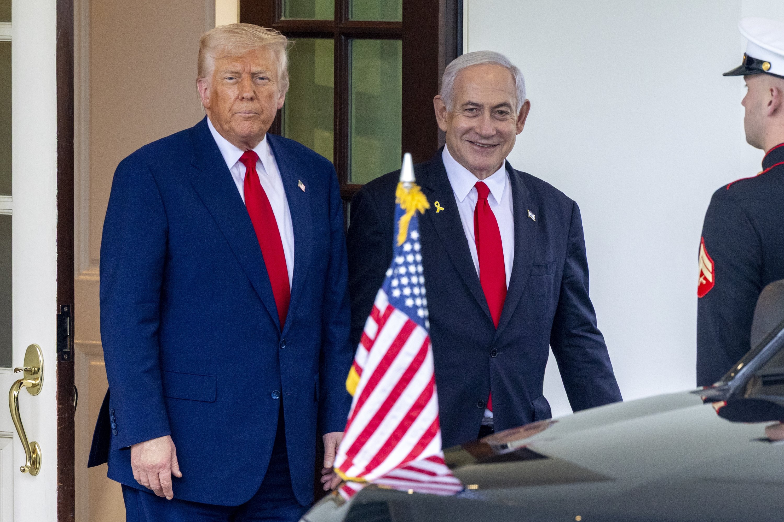 Trump urges Israel to drop graft cases against PM Netanyahu