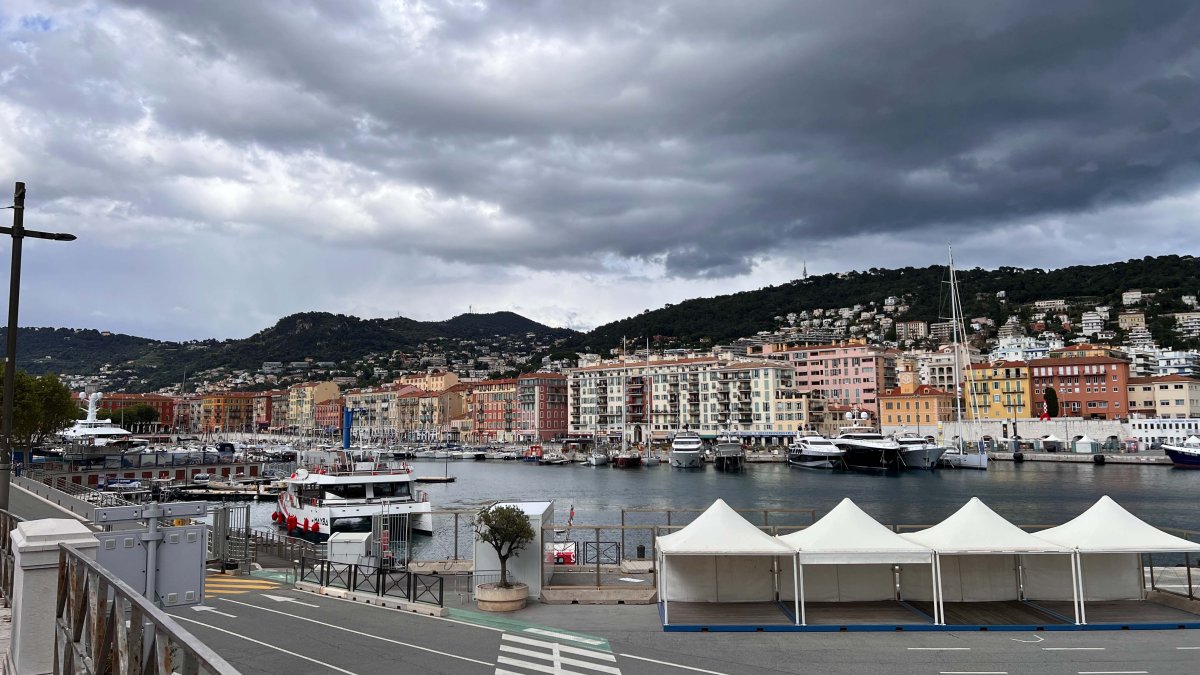 The port of Nice is seen in this photo taken on April 22, 2024. (Daily Sabah File Photo)