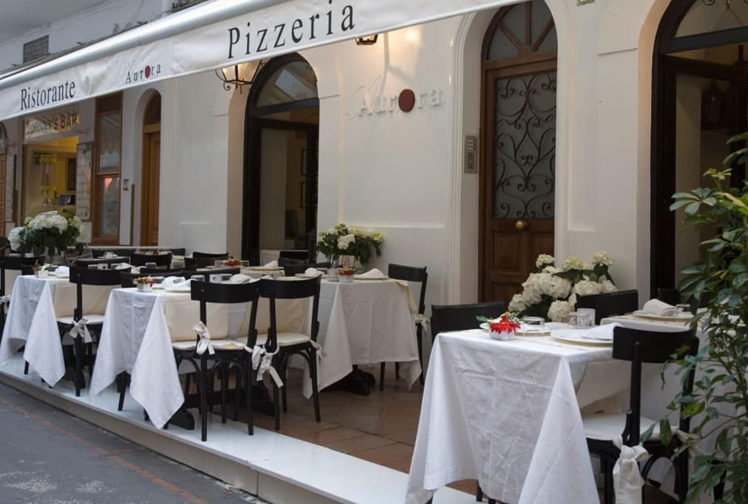 A general view of Aurora Restaurant in Capri, Italy. (Courtesy of Aurora Restaurant)