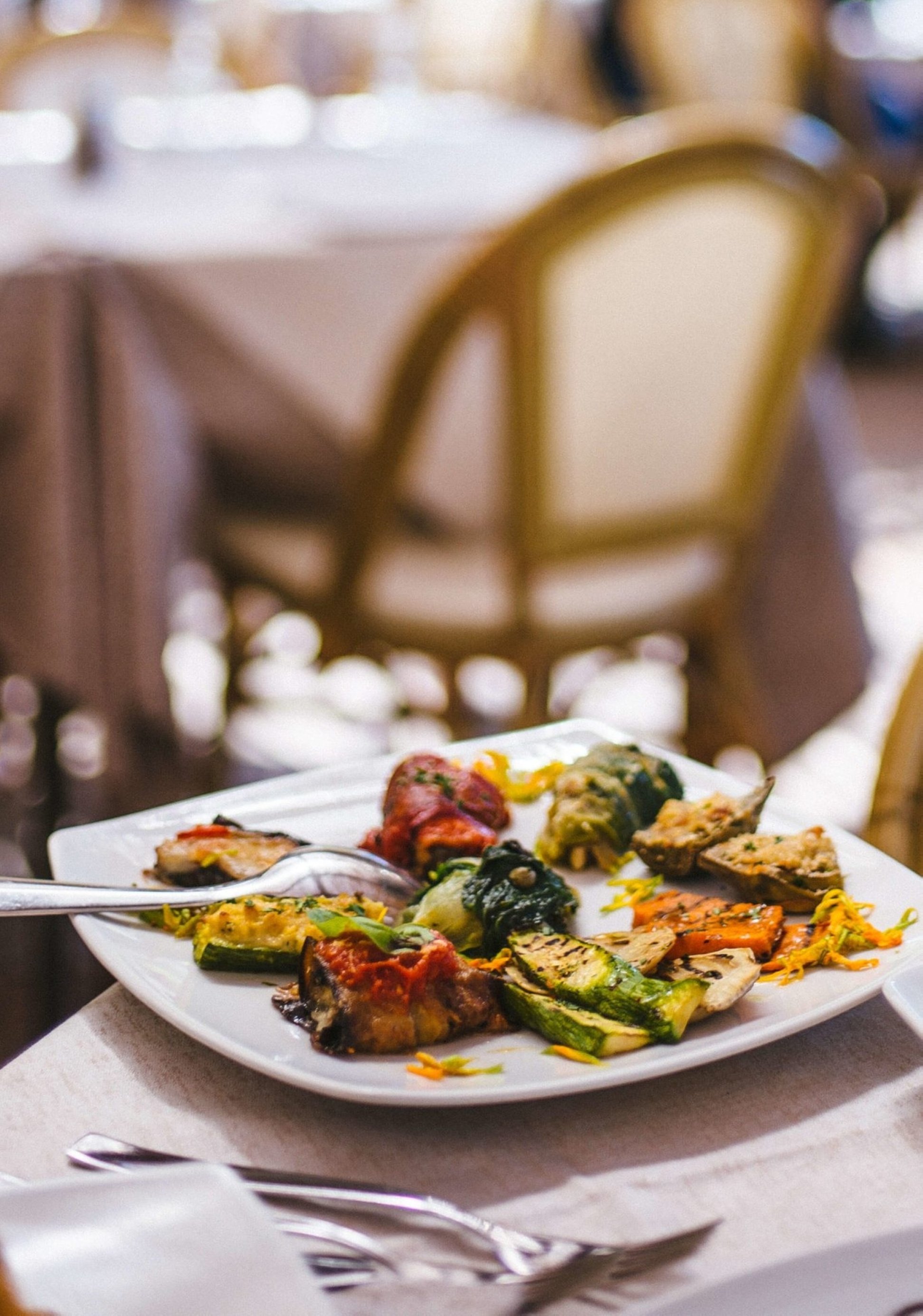 A meal served at Da Gelsomina, Capri, Italy. (Courtesy of Da Gelsomina)