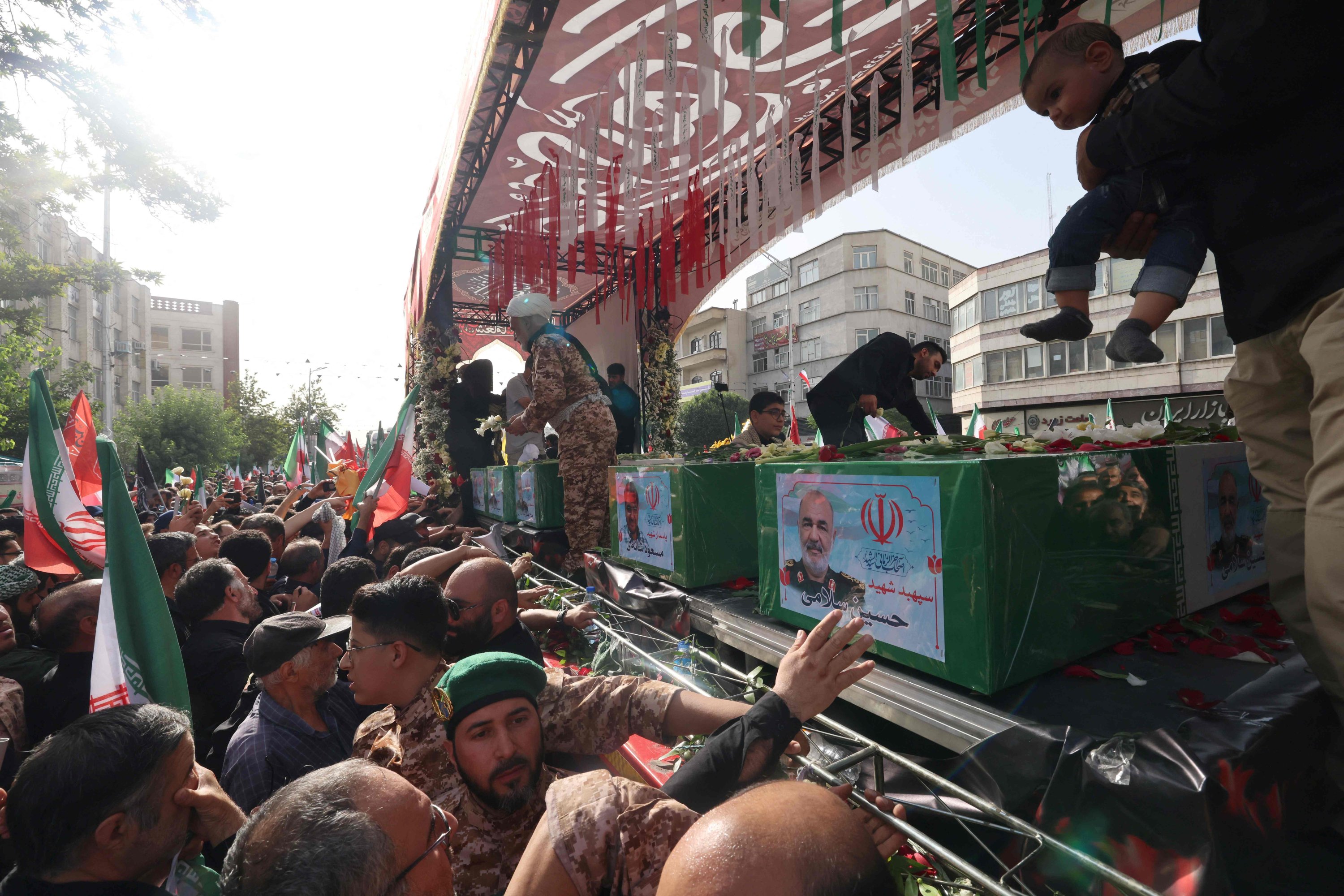 Iran State Funeral: Military Leaders Killed in Israel Clash 3 Iran holds state funeral for top military brass slain by Israel | Daily Sabah