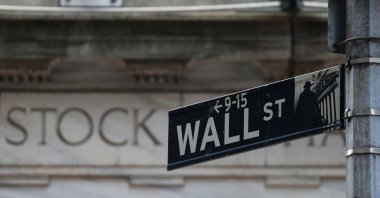 A view shows the New York Stock Exchange (NYSE) Wall Street entrance, New York City, U.S., April 7, 2025. (Reuters Photo)