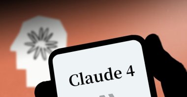 The logo of Claude 4 is displayed on a smartphone screen, Beijing, China, May 23, 2025. (Reuters Photo)