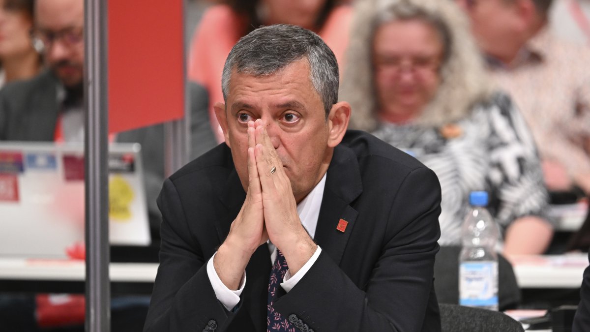 Republican People’s Party (CHP) leader Özgür Özel attends an event in Berlin, Germany, June 27, 2025. (AA Photo)