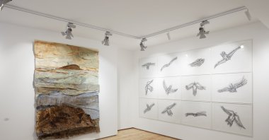 A general view of the &quot;When Is Now?&quot; exhibition, London, U.K. (Courtesy of Vision Art Platform)