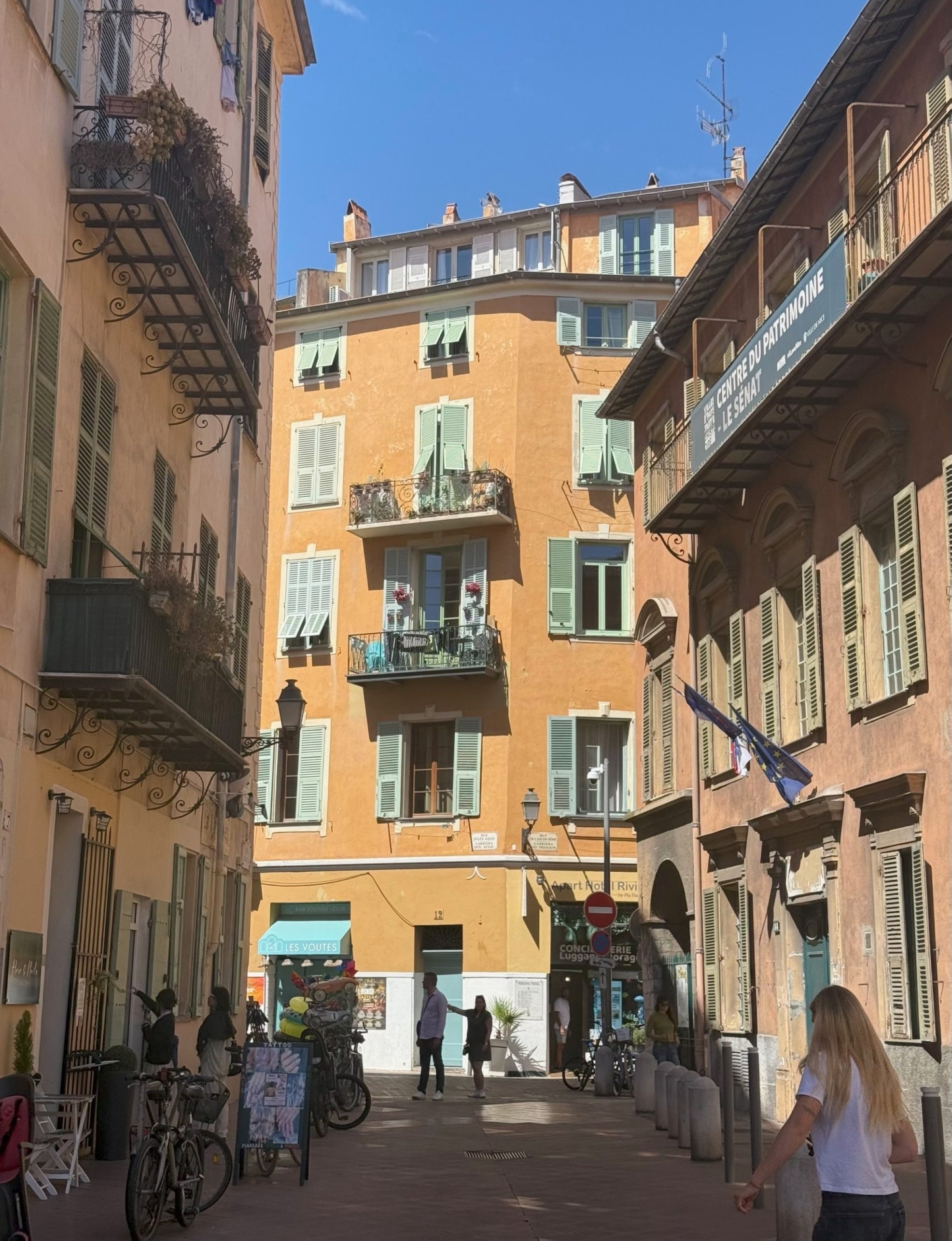 Historic buildings of Nice, France, May 23, 2025. (Photo by Derya Taşbaşı) 