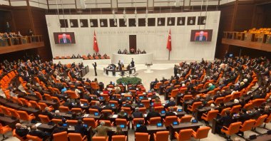 The General Assembly of the Turkish Parliament, Ankara, Türkiye, July 2, 2025. (DHA Photo)