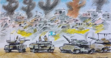 &quot;Israel’s technological achievements and conflict cycle are inseparable.&quot; (Illustration by Erhan Yalvaç)