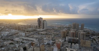 A view of seaside neighborhoods in Tripoli, Libya, Dec. 30, 2021. (Shutterstock Photo)