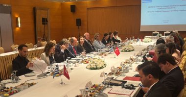 Turkish and Greek officials are photographed during the 6th Joint Tourism Committee Meeting, Ankara, Türkiye, July 5, 2025. (AA Photo) 