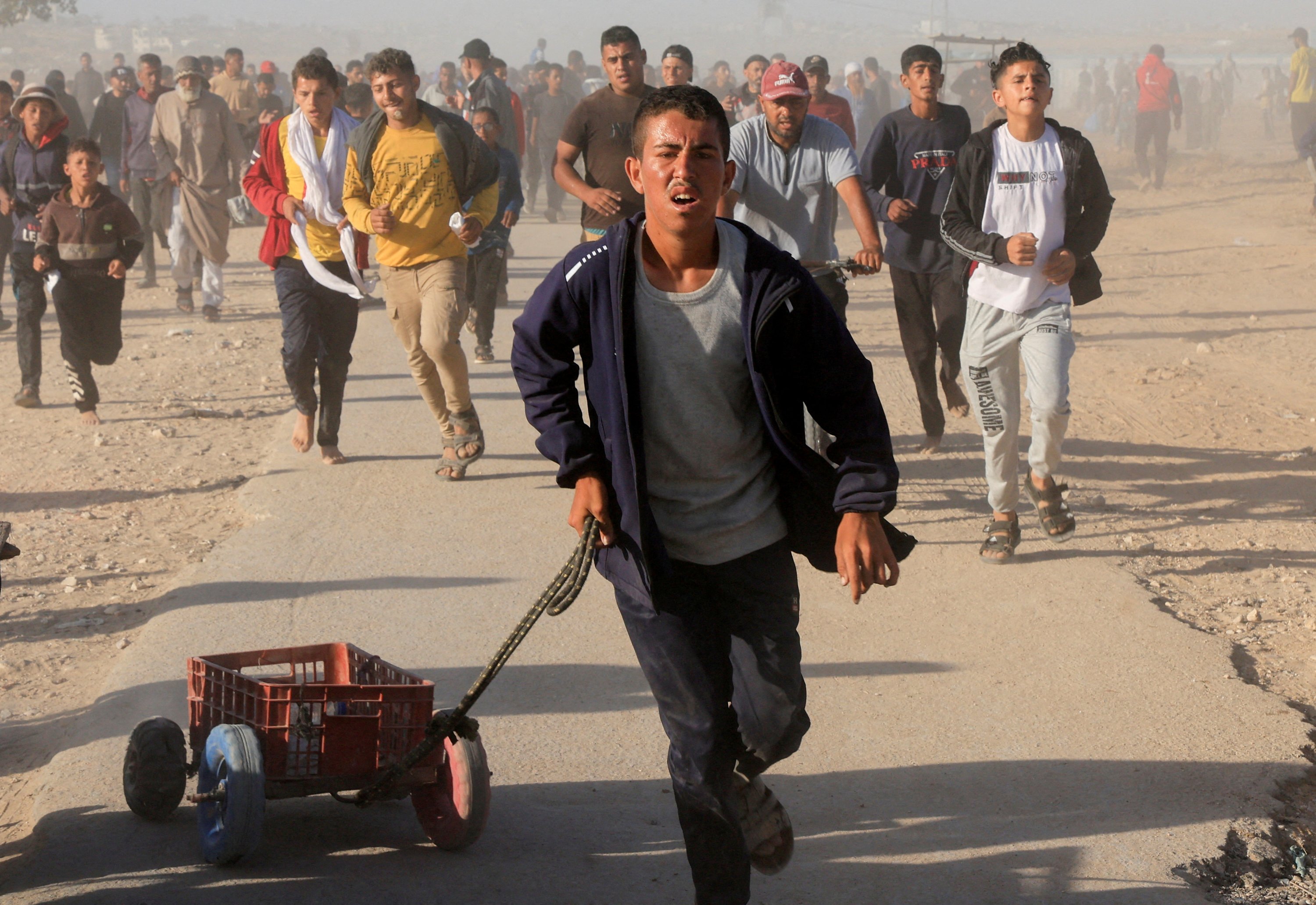 Casualties near GHF aid points overwhelming Gaza health system