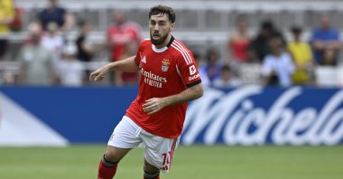 Benfica&#039;s Orkun Kökçü during a Club World Cup Group C match against Auckland City, Orlando, U.S., June 21, 2025. (AP Photo)
