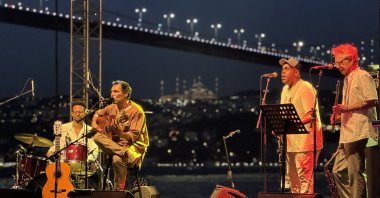 Brazilian jazz star Roge performs at the Istanbul Jazz Festival, Istanbul, Türkiye, July 9, 2025. (AA Photo)