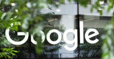 The Google logo is seen outside the company&#039;s offices, London, U.K., June 24, 2025. (Reuters Photo)