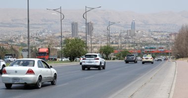 A general view of the city of Sulaymaniyah, where first batch of PKK terrorists will lay down arms, Iraq, June 9, 2022. (Reuters Photo)