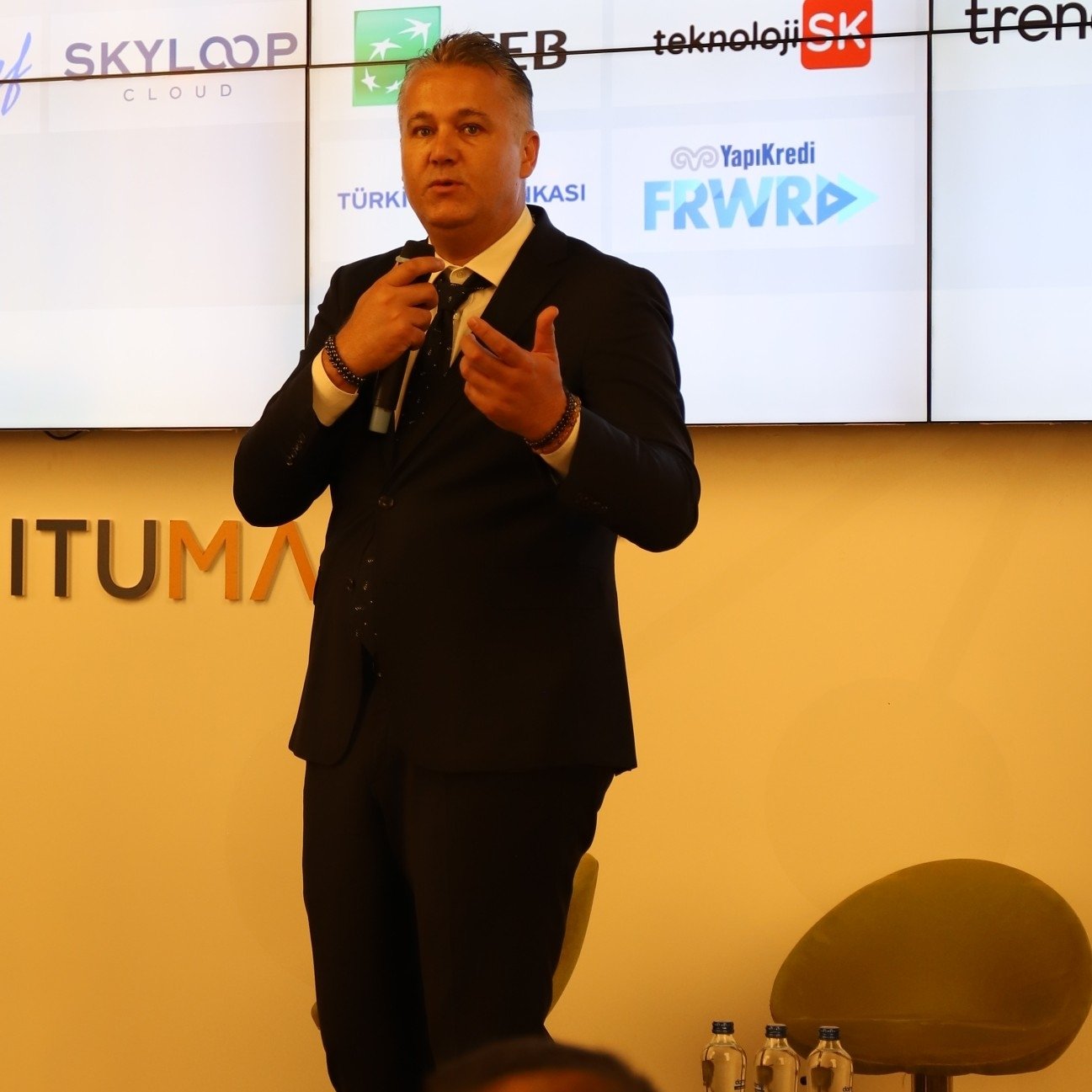 Hasan Önal, head of the E-Export and Next-Generation Technologies Department at the Trade Ministry's Directorate General for Exports. (Photo: Timur Sırt)