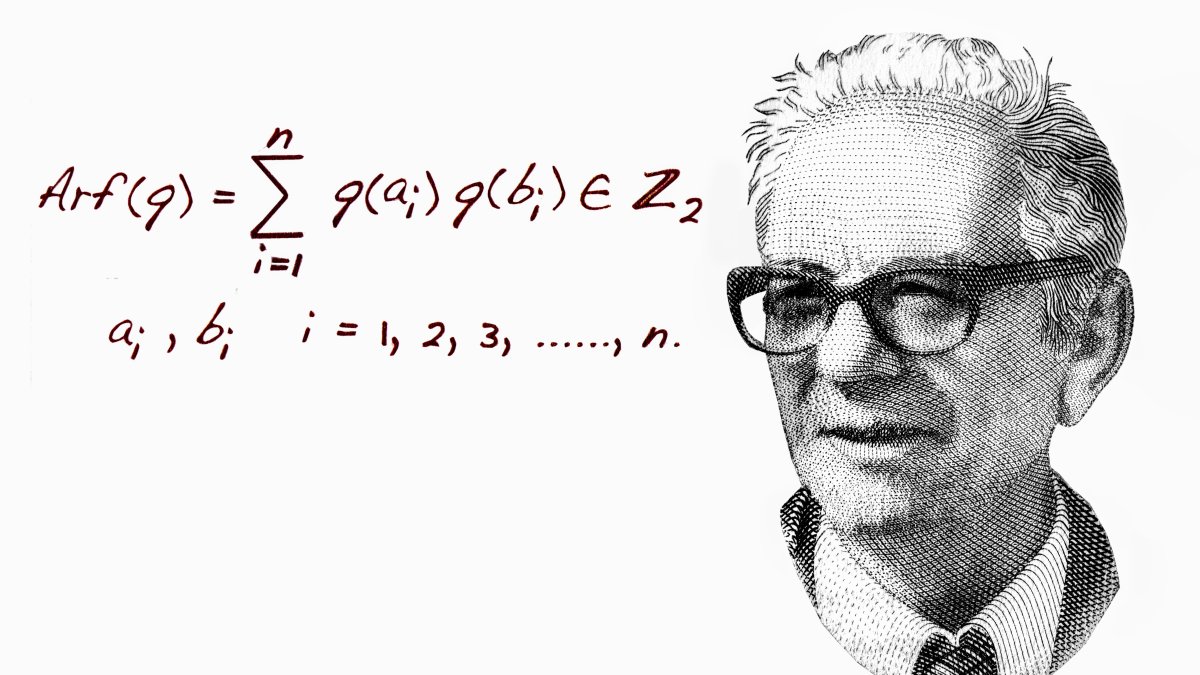 A portrait of professor Cahit Arf (19101997), who was a renowned Turkish mathematician known for the Arf invariant and his contributions to algebra. (Shutterstock Photo)