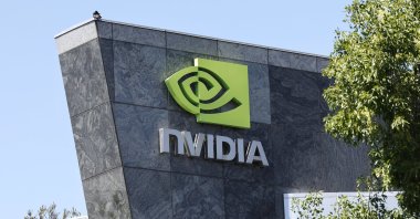 An exterior view of Nvidia Corporation headquarters campus in Santa Clara, California, U.S., May 27, 2025. (EPA Photo)