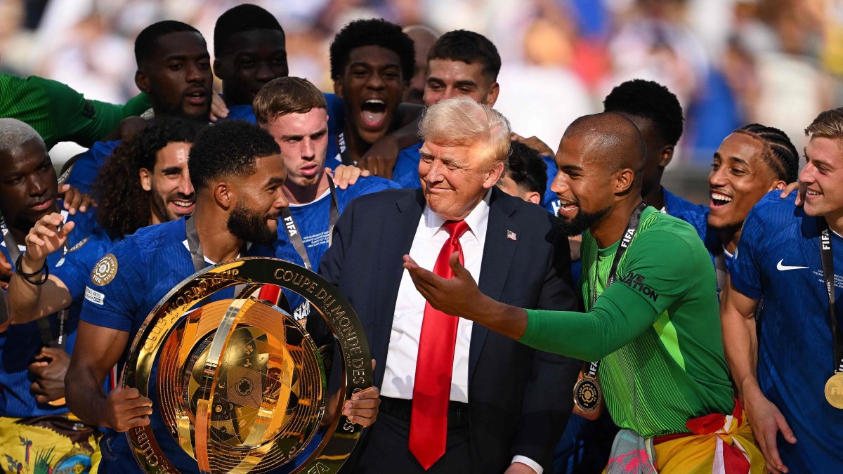 Confusion hits as Trump joins Chelsea’s Club World Cup celebrations