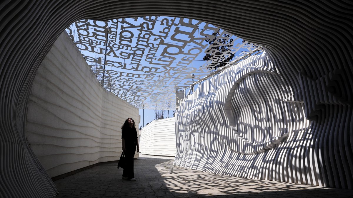 The 15 July Democracy Museum attracts over 350,000 visitors with its digital exhibits and pathway leading to the July 15 Martyrs’ Monument, Ankara, Türkiye, July 10, 2025. (AA Photo)
