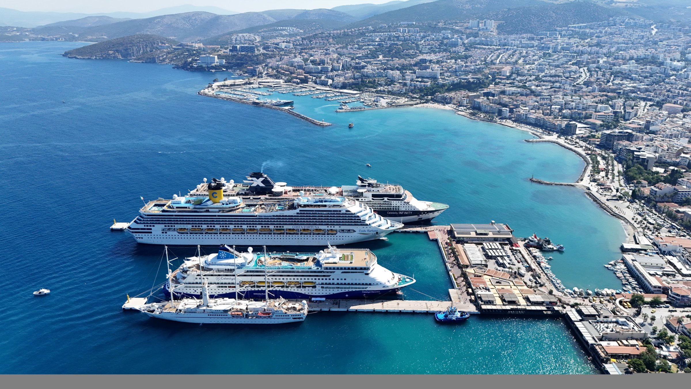 Turkish ports welcome 490 cruise ships in H1, up 18% annually