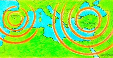 &quot;Such a union, formed by Türkiye and Spain combining their defense, energy and trade partnerships, could form a powerful alliance.&quot; (Illustration by Erhan Yalvaç)