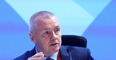 Willie Walsh, director general, International Air Transport Association (IATA), speaks at a press briefing during the annual IATA meeting, New Delhi, India, June 2, 2025. (Reuters Photo)