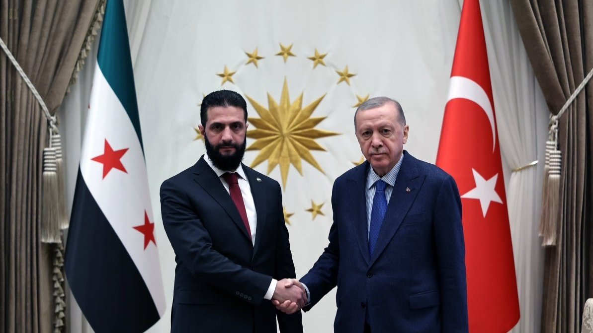 Erdoğan, Sharaa discuss Israeli aggression in phone call