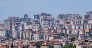 Residential buildings in Yenimahalle district of Ankara, Türkiye, May 8, 2024. (Reuters Photo)