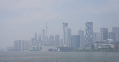 A city view of Toronto, Canada, July 14, 2025. (AP Photo)