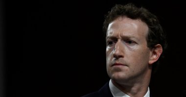 Mark Zuckerberg, CEO of Meta, looks on during the U.S. Senate Judiciary Committee hearing &quot;Big Tech and the Online Child Sexual Exploitation Crisis&quot; in Washington, D.C., U.S., Jan. 31, 2024. (AFP Photo)