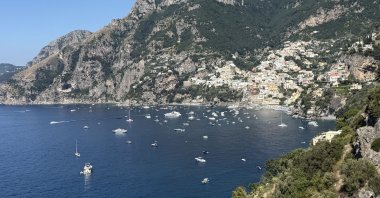 A general view of Positano, a cliffside village on the Amalfi Coast in southern Italy. (Courtesy of Ilker Topdemir)