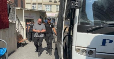 Suspects are being arrested in Istanbul-based operations against FETÖ, Türkiye, July 18, 2025 (AA Photo)