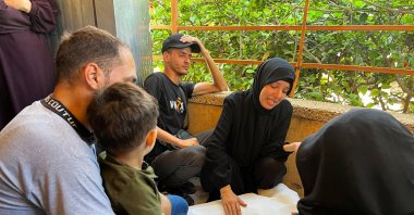 Mourners react next to the body of a Palestinian, who, according to medics, was killed in overnight Israeli strikes, during a funeral at Nasser Hospital, Khan Younis, Gaza Strip, Palestine, July 18, 2025. (Reuters Photo)