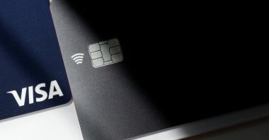 Visa credit and debit cards are seen in this picture illustration taken on Aug. 2, 2022. (Reuters Photo)