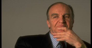 Alija Izetbegovic poses during an interview in Washington, D.C., U.S., Jan. 7, 1993. (Getty Images Photo)